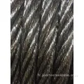 Corde en fil en acier galvanisé 6x19 + FC - 24 mm